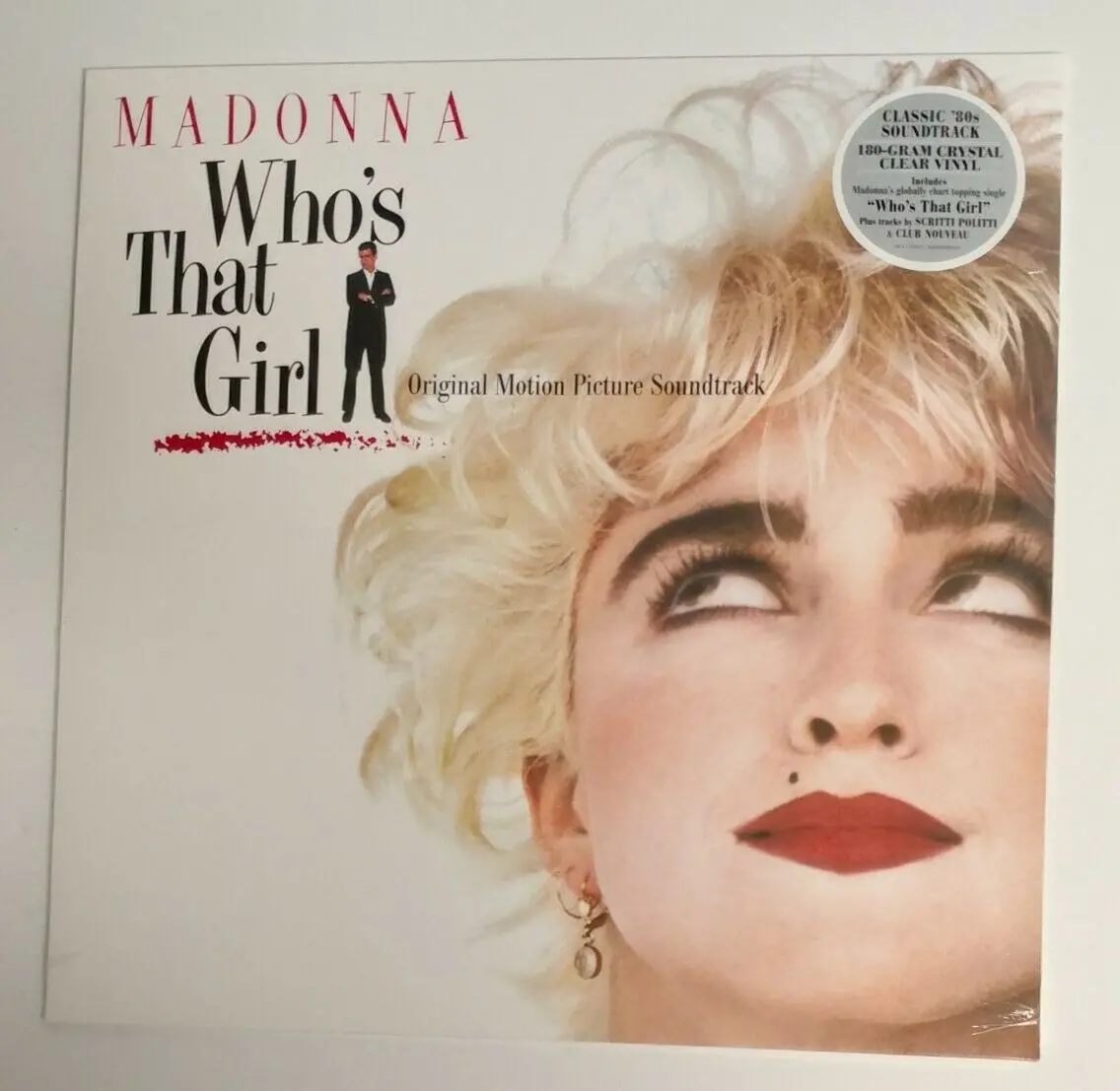 Madonna - Who's That Girl (Soundtrack) Clear Lp Vinyl - New 1