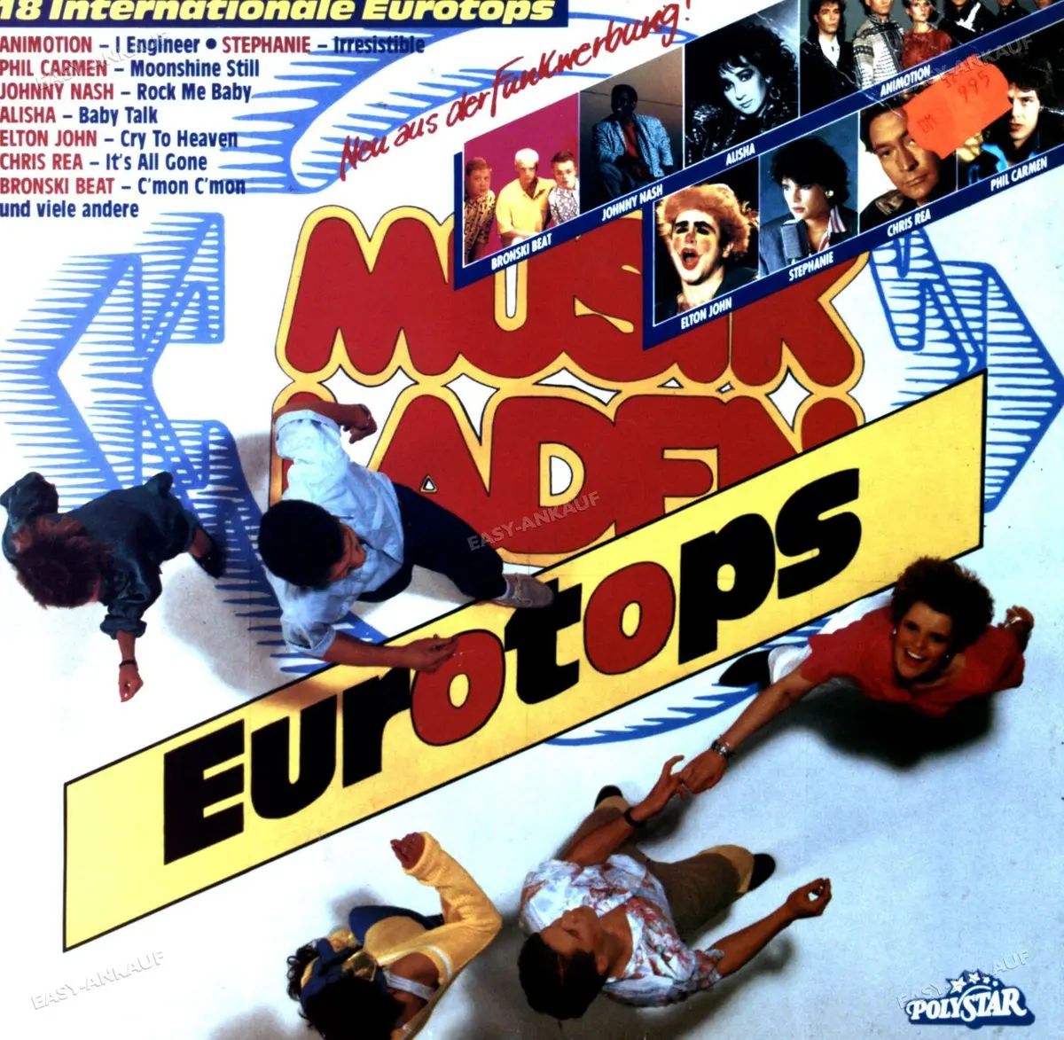 Musikladen Eurotops - Various 80S Artist (Janet, Elton, Alisha, Bronski Beat ++) Lp Vinyl - Used 1