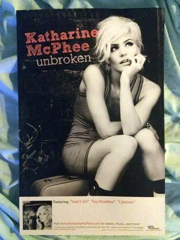 Katharine Mcphee - Unbroken (Promo Poster) 11X17 1