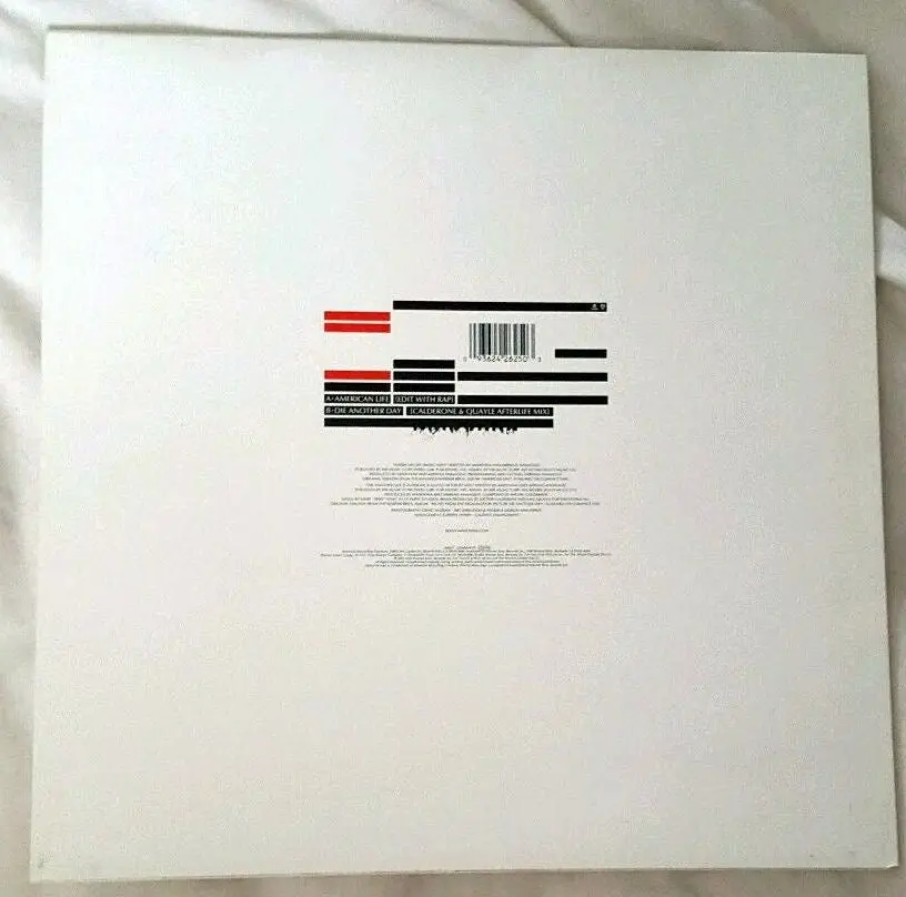 Madonna - American Life Import 12" 2 Track 2