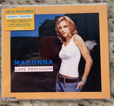 Madonna Love Profusion / Nobody Knows Me  Part 2  Cd Import Single  New 1