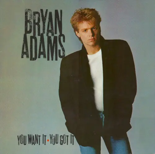 Bryan Adams You Want It - You Got It  Lp Vinyl - Used 1
