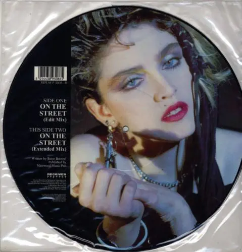 Madonna (Picture Disc) On The Street - Lp Vinyl 2