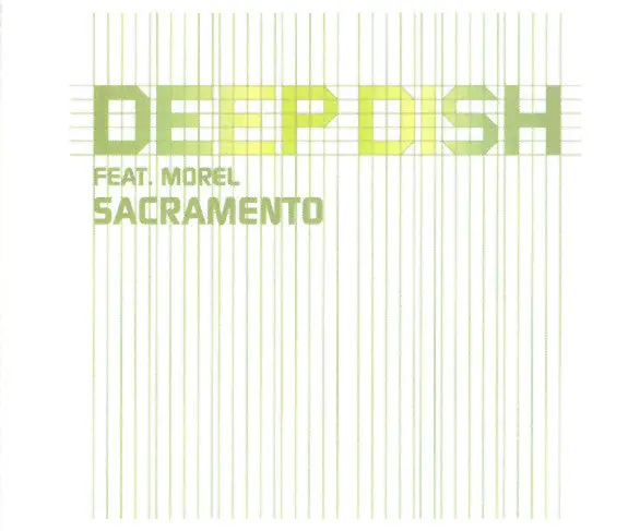Deep Dish Feat. Morel ‎– Sacramento - Import Cd  Single - Used 1