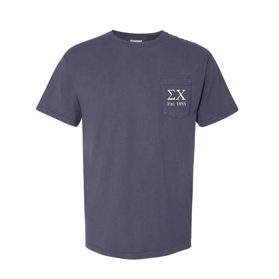 Sigma Chi Short Sleeve Pocket Tee 1