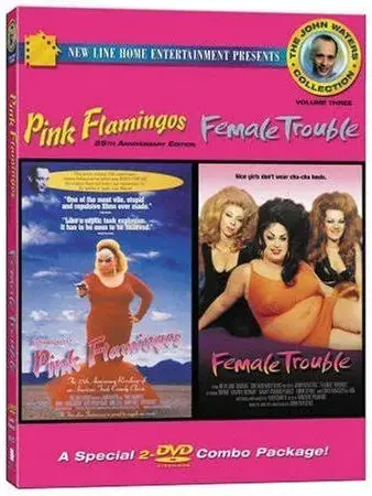 Divine - Pink Flamingos & Female Trouble 2Xdvd Set  - Used 1