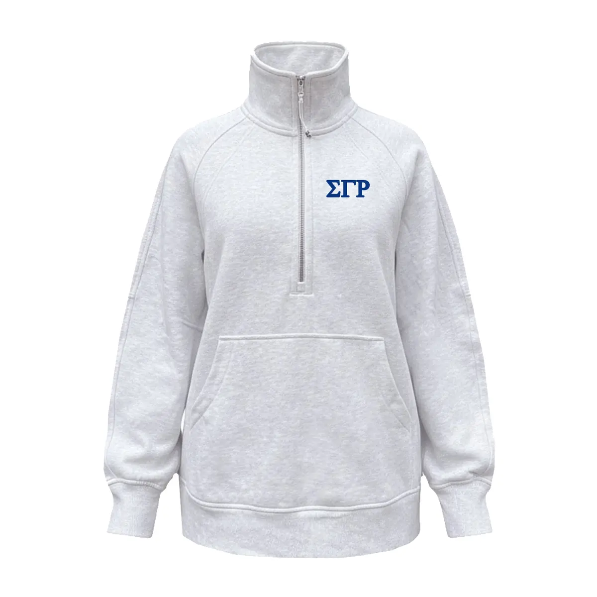 Sigma Gamma Rho Lululemon Scuba Oversized Funnel-Neck Half Zip Long 1