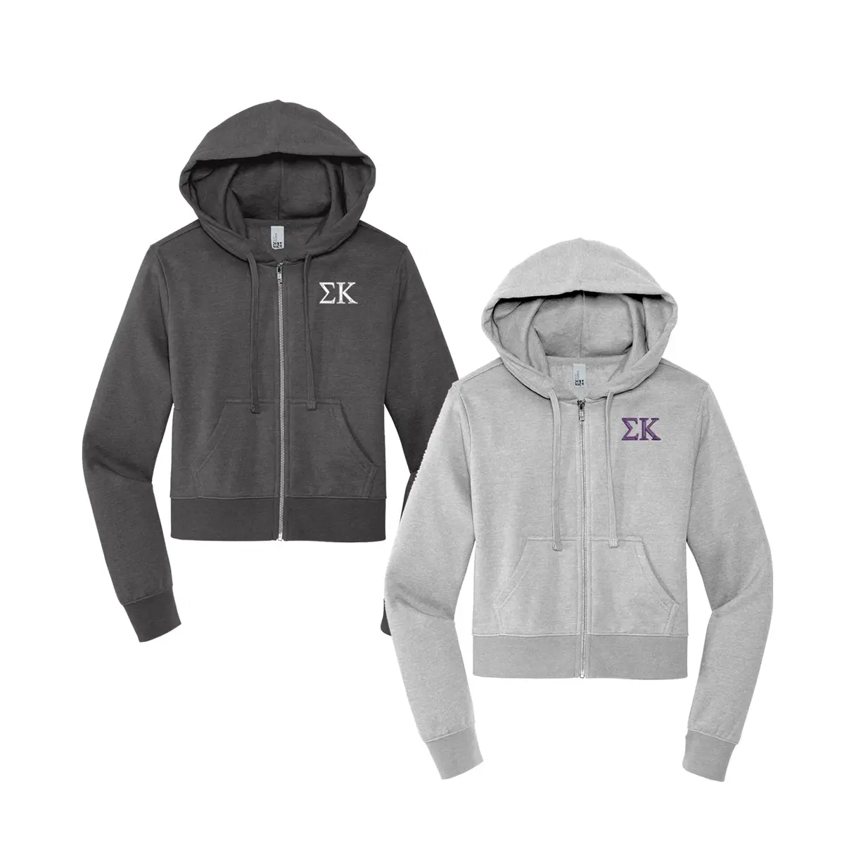 Sigma Kappa Zip Up Hoodie 1