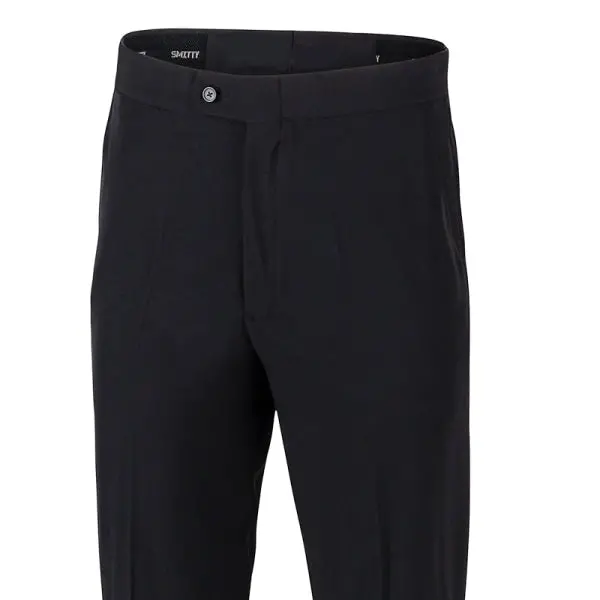 Bks297 Smitty Lightweight Tapered Fit Flat Front Referee Pants 1