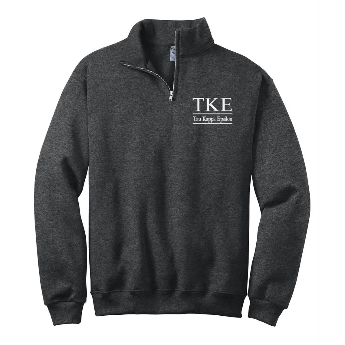 Tau Kappa Epsilon Quarter Zip Pullover Sweatshirt 1