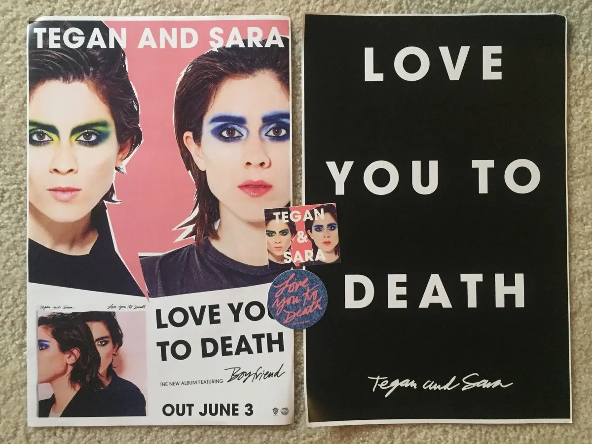 Tegan And Sare  - Promotional Items: Poster / Stickers 1