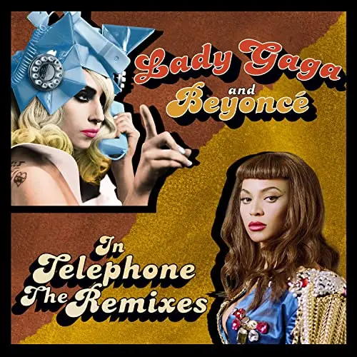 Lady Gaga Ft: Beyonce - Telephone (The Remixes) Us Maxi Cd Single - New 1