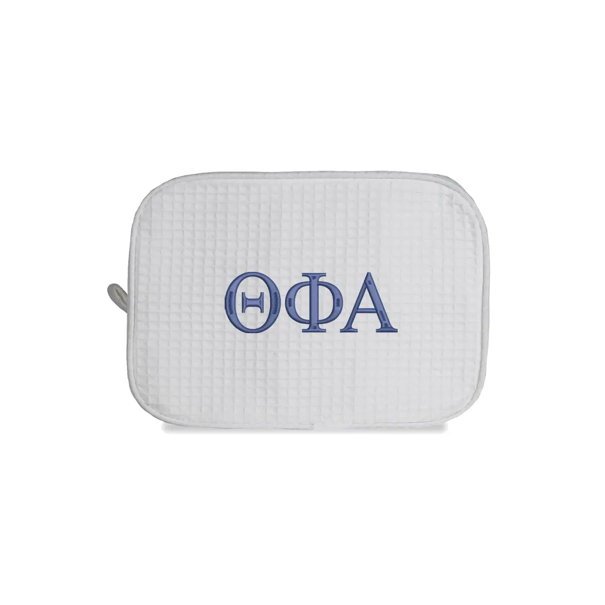 Theta Phi Alpha Waffle Weave Cosmetic Bag 1