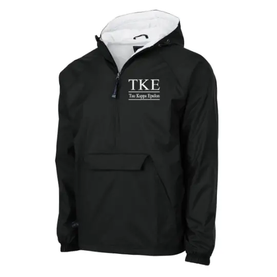 Tau Kappa Epsilon Flannel Lined Windbreaker 1