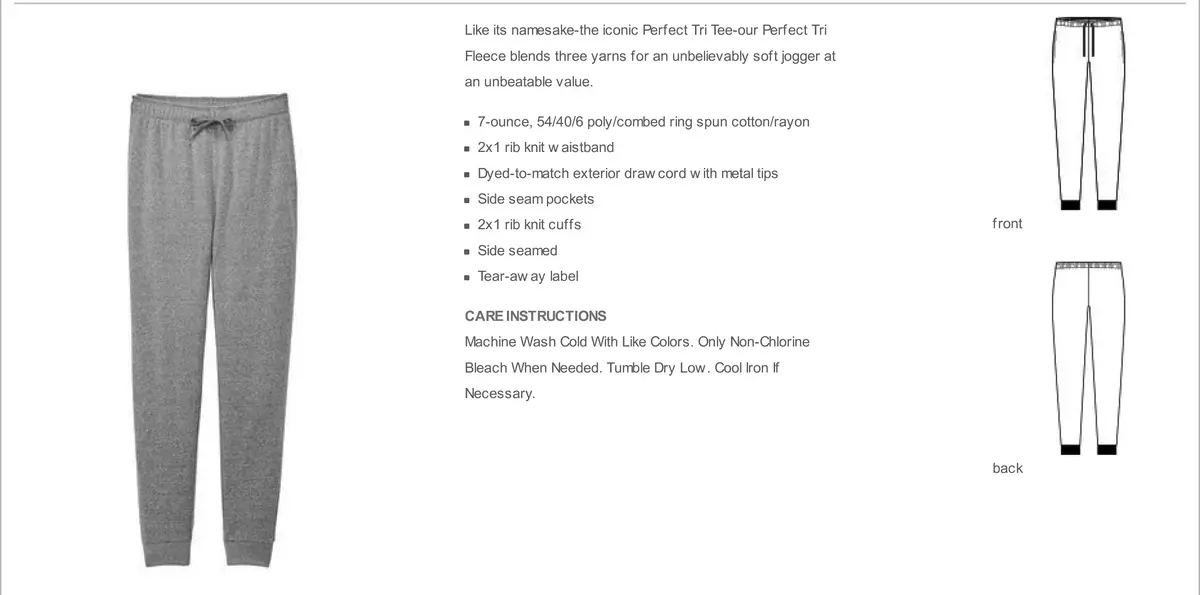 Delta Epsilon Phi Tri Fleece Jogger Set 8