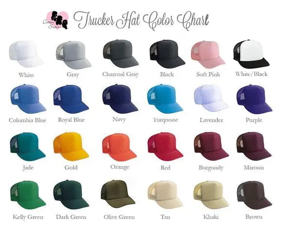 Custom Trucker Hat - 2 Lines Of Text 5