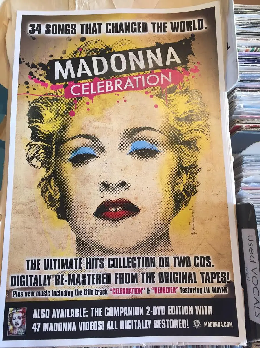 Madonna - Celebration Official Promo Poster 11X17 1