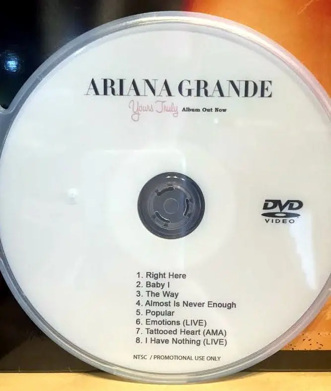 Ariana Grande Dvd Music Videos And Live 1