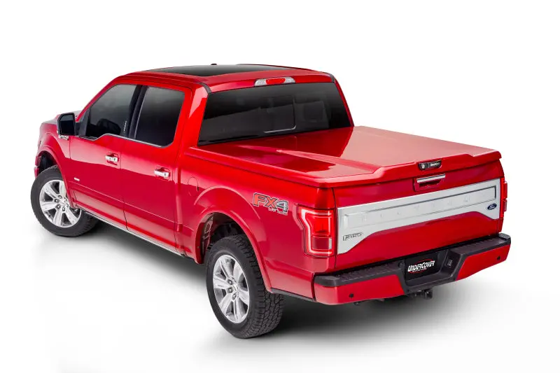 Undercover Elite Lx Hard Folding Truck Bed Cover For 2015–2017 Ford F-150 (5.5' Bed) – Caribou Finish 1