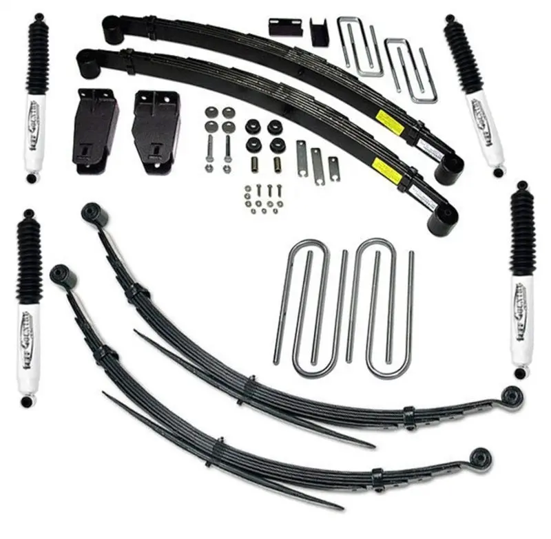 Tuff Country 4-Inch Lift Kit For 1980–1987 Ford F-250 4×4 – Includes Rear Leaf Springs, Model Sx8000 1