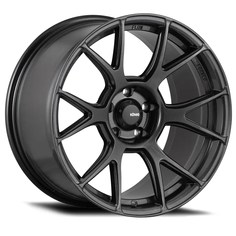 Konig Ampliform 18X8.5 Inch Wheel – 5X120 Bolt Pattern, +32Mm Offset, Dark Metallic Graphite Finish 1