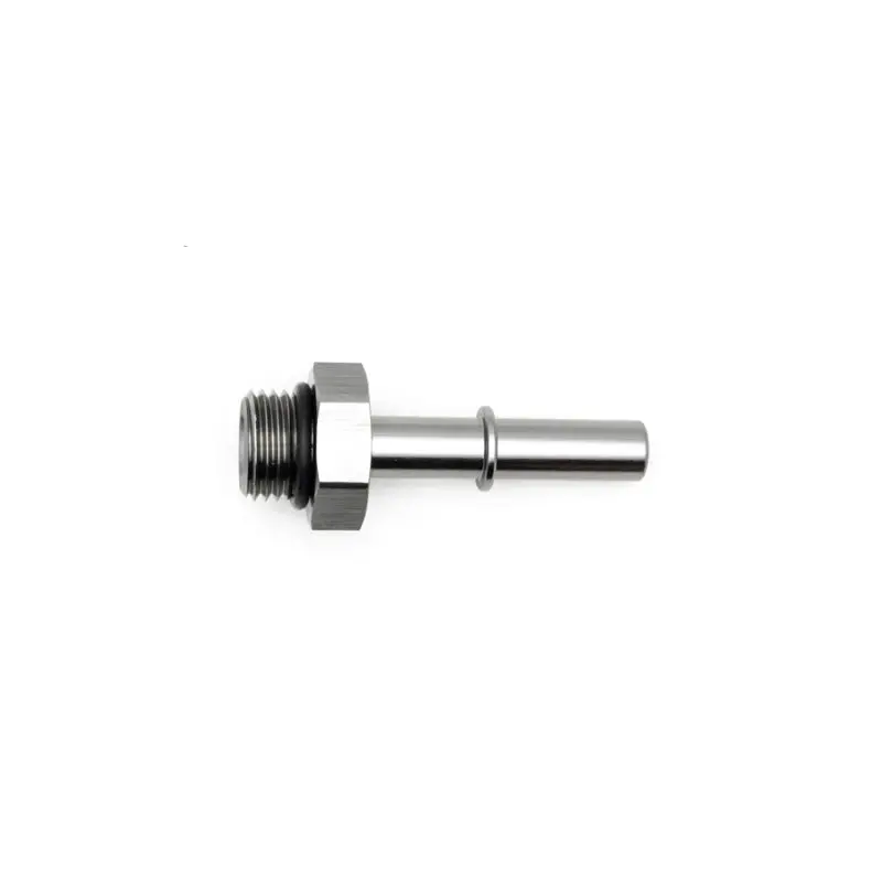 Deatschwerks 6An Orb Male To 5/16" Male Efi Quick-Connect Adapter – Matte Black Anodized 1