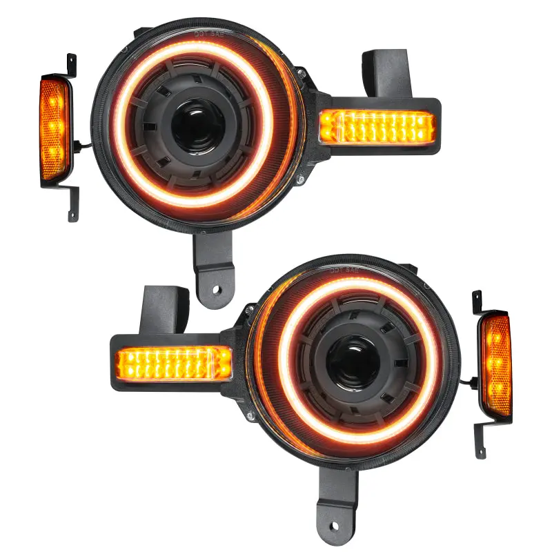Oracle Bi-Led Projector Headlights For 2021+ Ford Bronco – Oculus Design, Dual-Beam 1