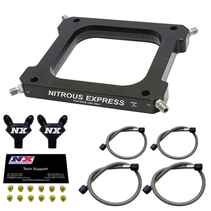 Nitrous Express Assassin Plate Nitrous System – 4500 Propower-Compatible (100–500 Hp) 1