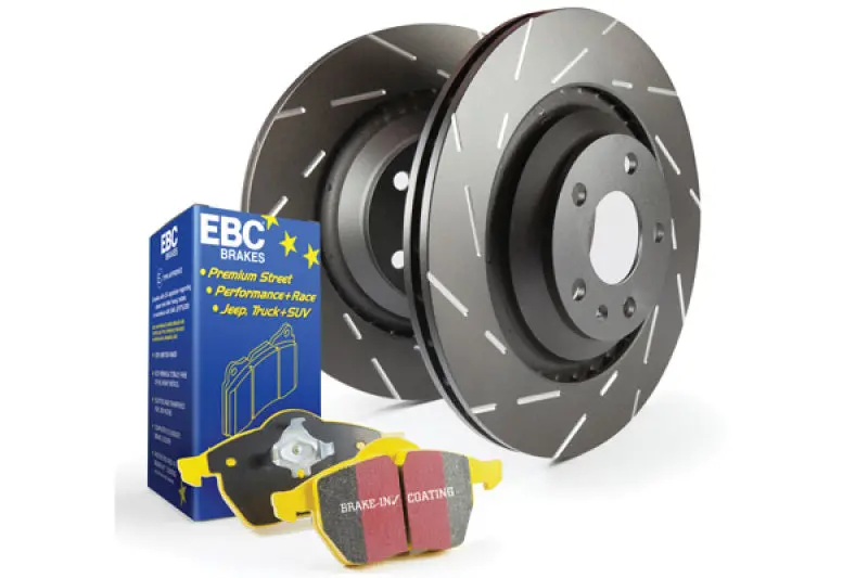 Ebc Yellowstuff High-Performance Brake Pad & Usr Drilled And Slotted Rotor Kit – S9 Series 1