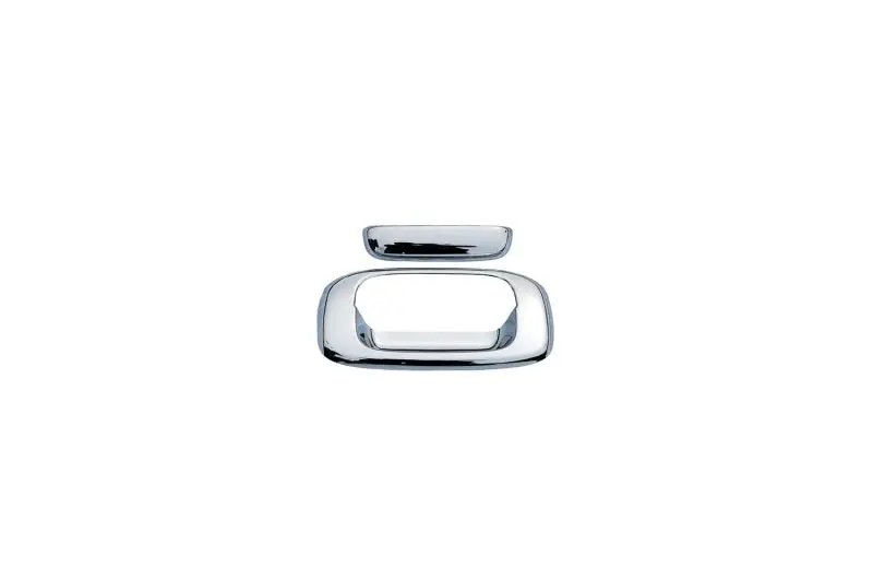 Avs Chrome Tailgate Handle Cover Kit For 2015–2018 Chevy Silverado 1500 (With Rear Camera) 1