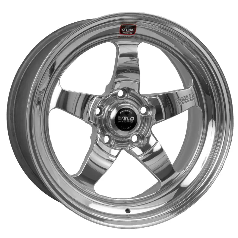 Weld Racing S71 Polished Aluminum Wheel – 18×7.5″, 5×115Mm, 3.7″ Backspace, Medium Pad Finish 1