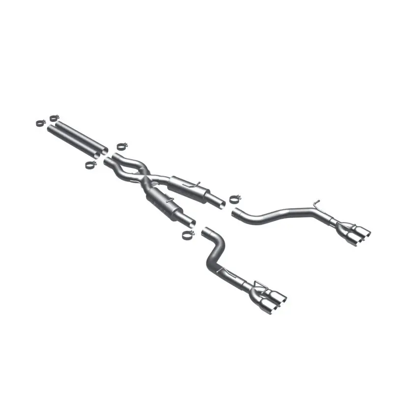 Magnaflow Cat-Back Exhaust System – Quad-Tip Design For Dodge Challenger Srt 6.1L Hemi 1