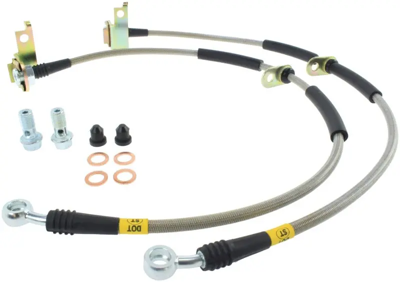 Stoptech Stainless Steel Front Brake Hose Kit For Mazda 6 1