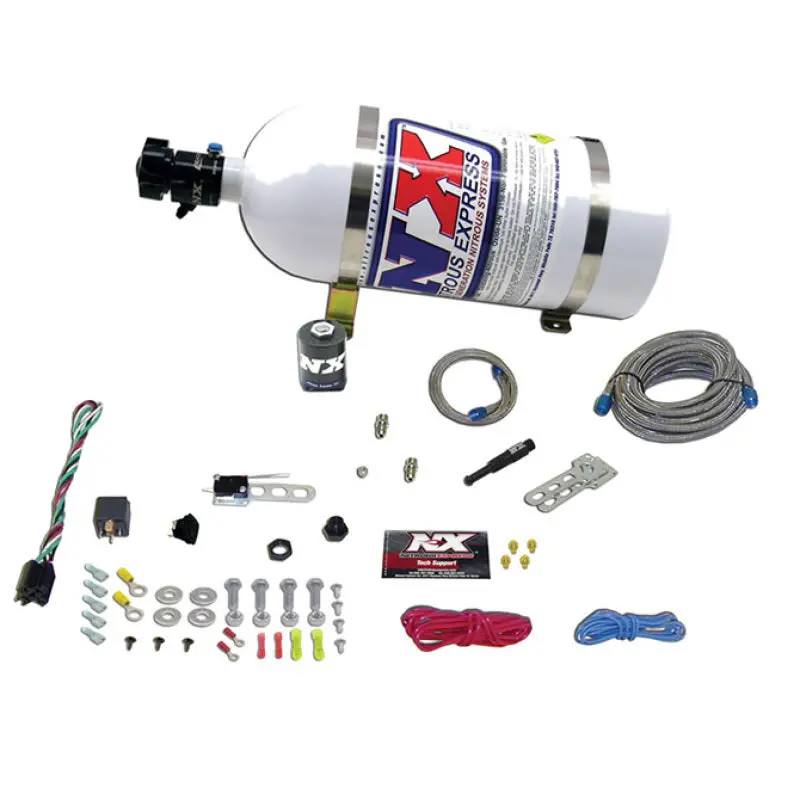 Nitrous Express Dry Efi Single-Nozzle Nitrous System – 35–150 Hp Output With Composite Bottle 1