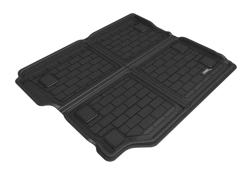 3D Maxpider Kagu Custom Cargo Liner — Black, Tailored For 2018–2021 Jeep Wrangler Unlimited Jl (Subwoofer/Flat Floor Config) 1