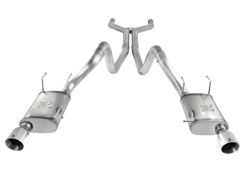 Afe Machforce Xp 3-Inch Stainless Steel Cat-Back Exhaust System With Polished Tips – Fits 2011–2014 Ford Mustang Gt 5.0L V8 1