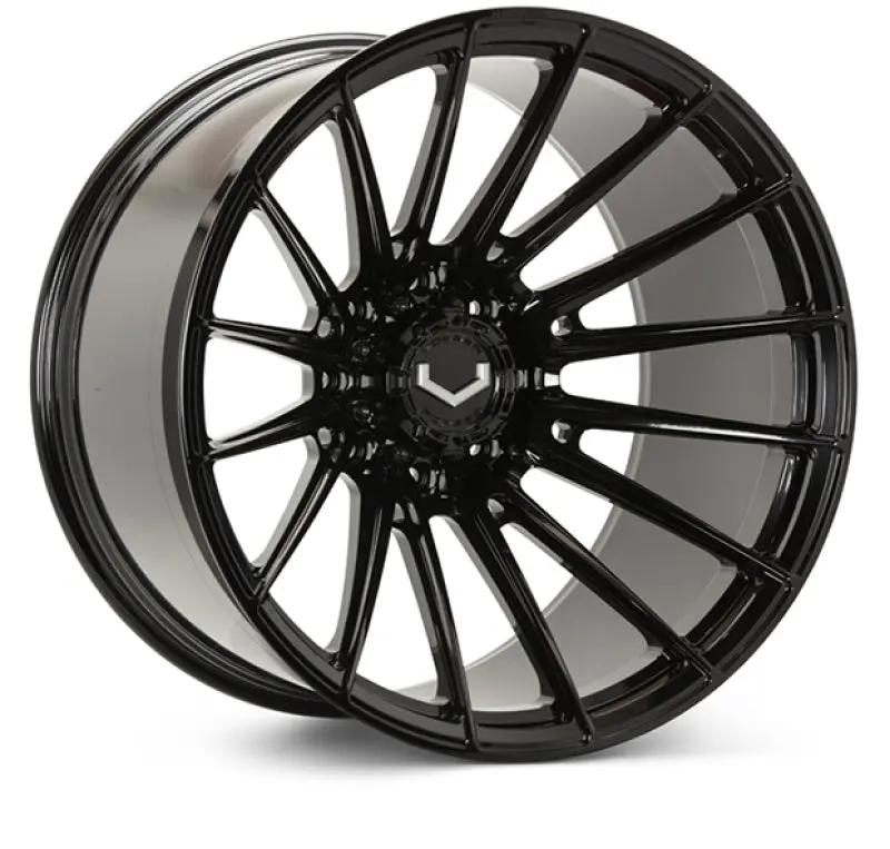 Vossen Vfx-01 Gloss Black Alloy Wheel – 20X9.5", 6X135 Pcd, Et15 Offset, Deep Concave Design 1