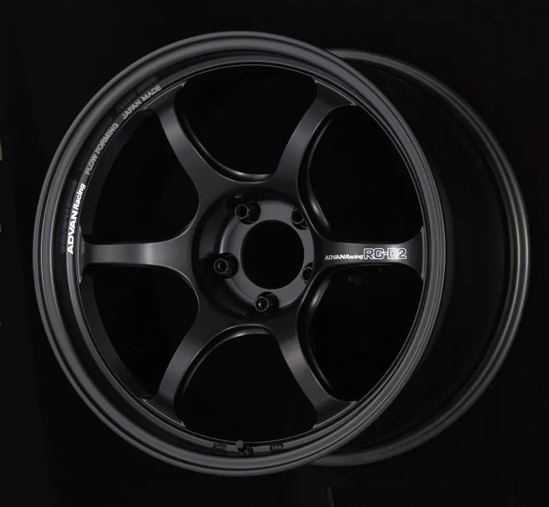 Advan Rg-D2 18X10.0 Inch Wheel – Semi-Gloss Black Finish, +22Mm Offset, 5X114.3 Bolt Pattern 1