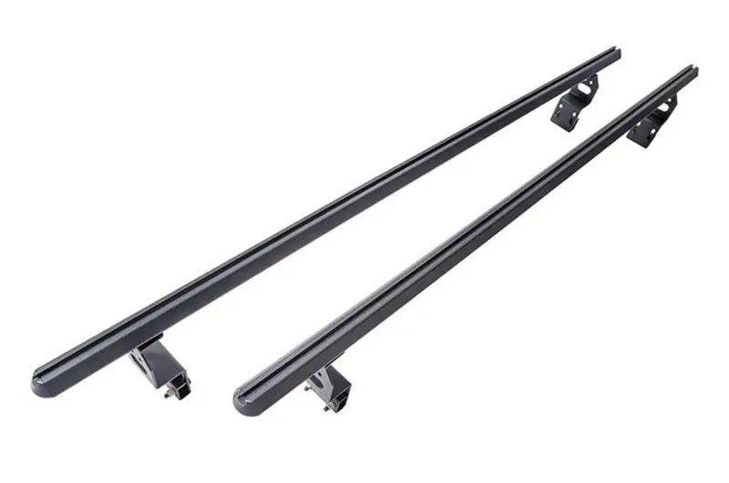 Deezee Universal Hex-Series Cross Rails For Midsize Trucks – Textured Black Cargo Management System 1