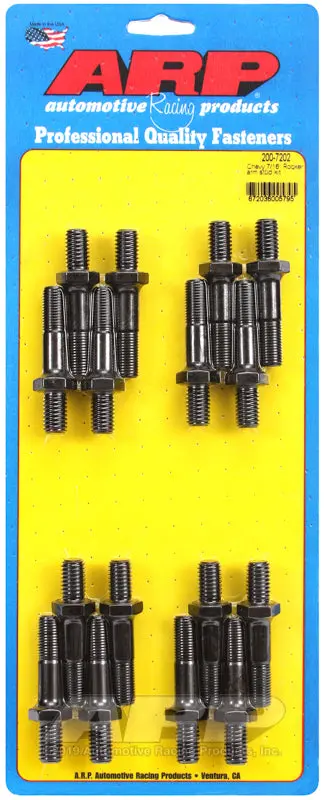 Arp 7/16" Chevy Rocker Arm Stud Kit – High-Strength Steel Fastener Set 1