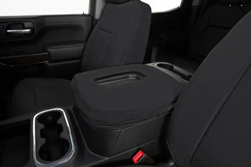 Covercraft Endura Precisionfit Front Row Seat Covers For 2021–2024 Chevrolet Trailblazer – Black/Black 1