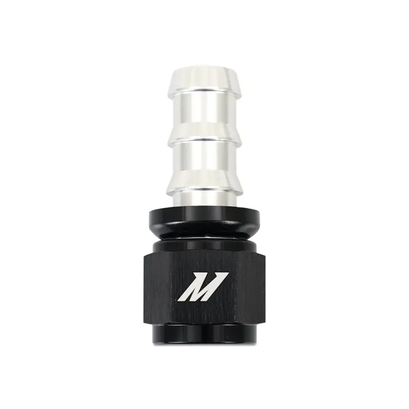 Mishimoto 10An Straight Push-Lock Hose Fitting – Stainless Steel, High-Pressure Rated 1