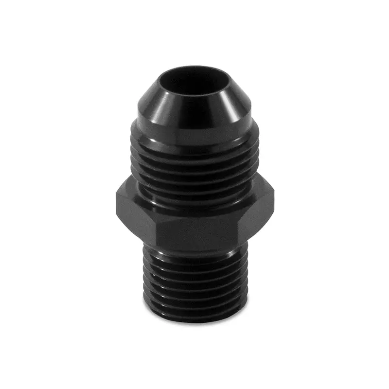 Mishimoto M16X1.5 To -8An Aluminum Adapter Fitting – Black Anodized 1
