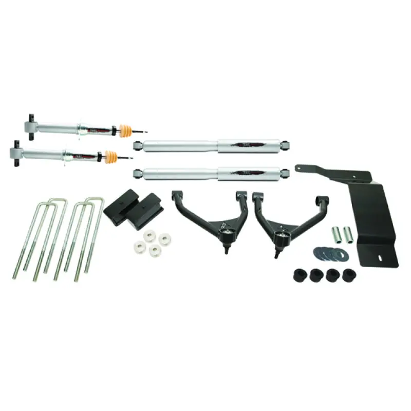 Belltech 4-Inch Lift Kit For 2016–2018 Chevrolet Silverado & Gmc Sierra 1500 4Wd – Includes Performance Shocks 1