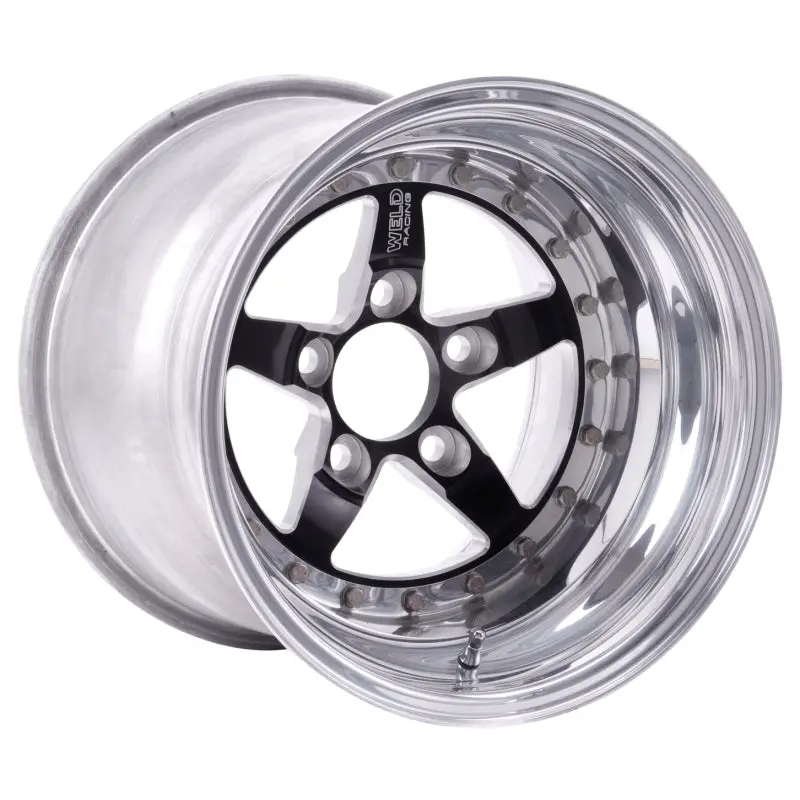 Weld Weldstar 15X15 / 5X4.75 Bp / 4.5In. Bs Black Wheel - Non-Beadlock 1