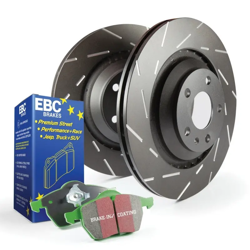 Ebc S2 Street Performance Brake Kit – Greenstuff Pads + Usr Rotors 1
