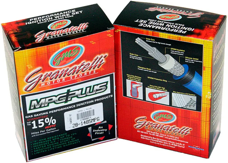 Granatelli High-Performance Ignition Wires For 2000–2004 Ford Focus 2.0L 4-Cylinder 1