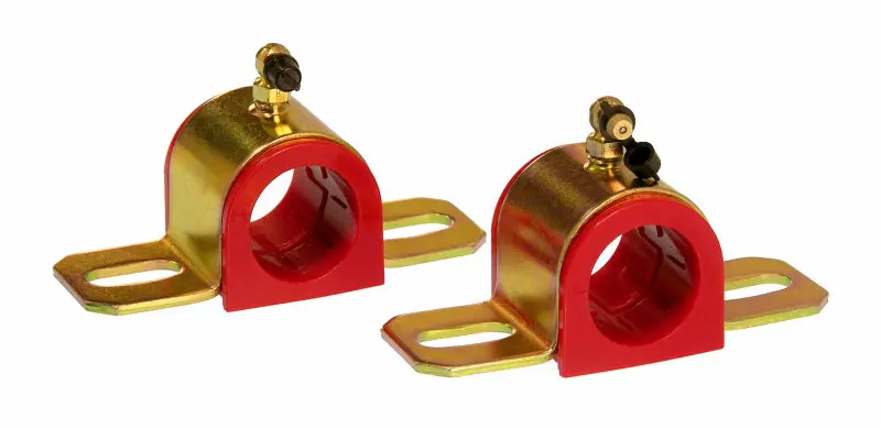 Prothane Universal 31 Mm Greasable 90° Sway Bar Bushings – Type B Bracket, Red 1
