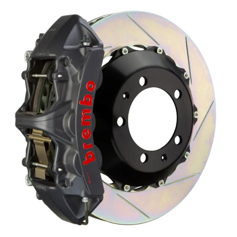 Brembo Gts Big Brake Kit For 2014–2019 Chevrolet Corvette C7/Z51 – Front, 6-Piston Calipers, 380X32Mm Slotted Two-Piece Rotors 1