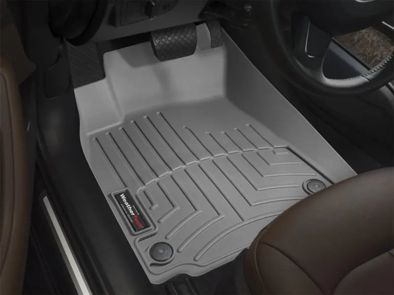 Weathertech Front Floor Liners For 2008–2017 Mitsubishi Lancer – Gray, Custom-Fit 1
